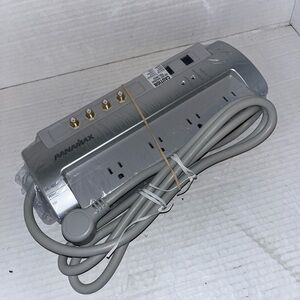 Panamax M8-AV 8-Outlet Power Conditioner Surge Protector Gray New Sealed